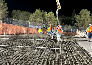 Roof Deck Concrete Pours 5