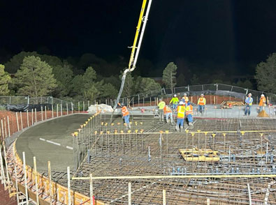 Roof Deck Concrete Pours 6